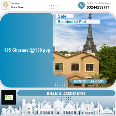 Residential Plot for Sale in Bahria Town, Lahore - (BP-125042)