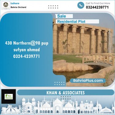Residential Plot for Sale in Bahria Orchard, Lahore - (BP-125087)