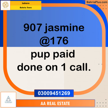 Residential Plot for Sale in Bahria Town, Lahore - (BP-125124)