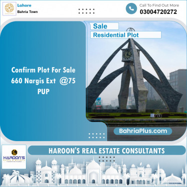 Residential Plot for Sale in Bahria Town, Lahore - (BP-125145)