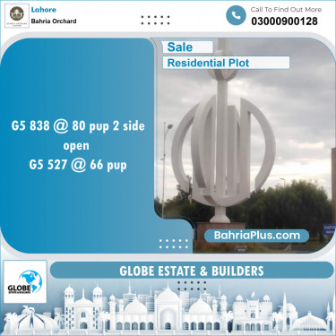 Residential Plot for Sale in Bahria Orchard, Lahore - (BP-125261)