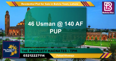 Residential Plot for Sale in Bahria Town, Lahore - (BP-125346)