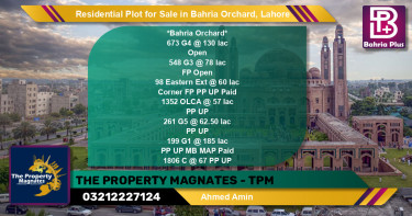 Residential Plot for Sale in Bahria Orchard, Lahore - (BP-125523)