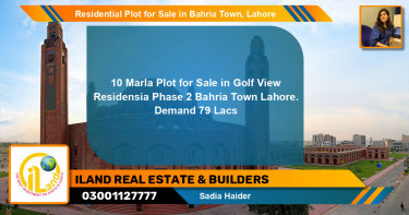Residential Plot for Sale in Bahria Town, Lahore - (BP-125546)