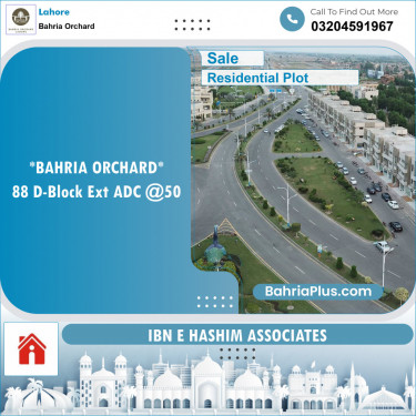 Residential Plot for Sale in Bahria Orchard, Lahore - (BP-125598)