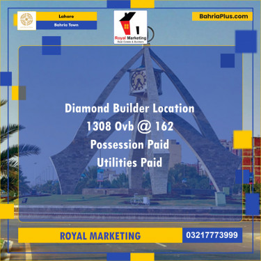 Residential Plot for Sale in Bahria Town, Lahore - (BP-125670)