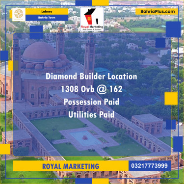 Residential Plot for Sale in Bahria Town, Lahore - (BP-125717)