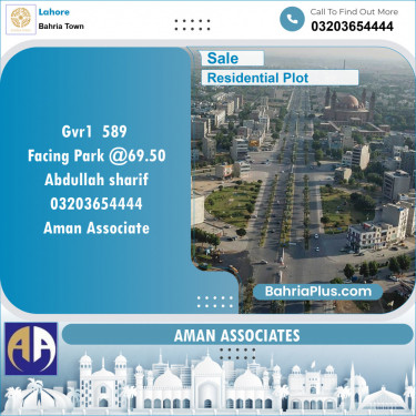 Residential Plot for Sale in Bahria Town, Lahore - (BP-125938)