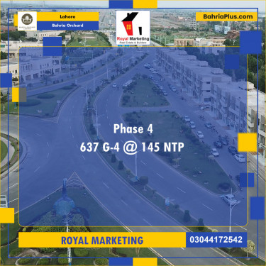 Residential Plot for Sale in Bahria Orchard, Lahore - (BP-126032)