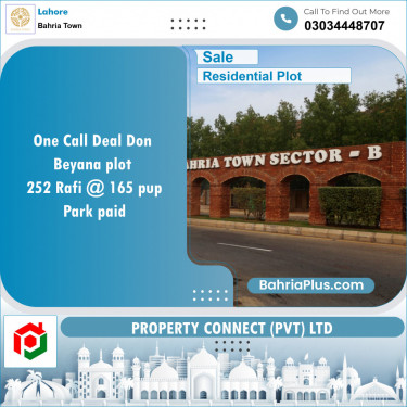 Residential Plot for Sale in Bahria Town, Lahore - (BP-126138)