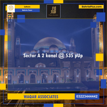 Residential Plot for Sale in Bahria Town, Lahore - (BP-126262)