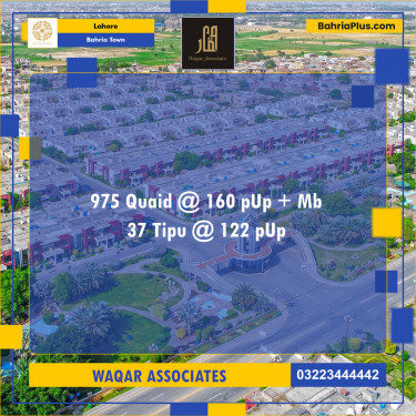 Residential Plot for Sale in Bahria Town, Lahore - (BP-126268)