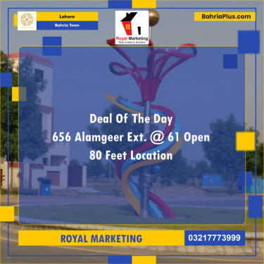 Residential Plot for Sale in Bahria Town, Lahore - (BP-126350)