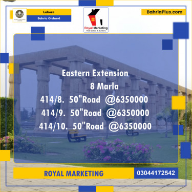 Residential Plot for Sale in Bahria Orchard, Lahore - (BP-126360)