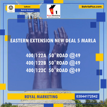 Residential Plot for Sale in Bahria Orchard, Lahore - (BP-126394)