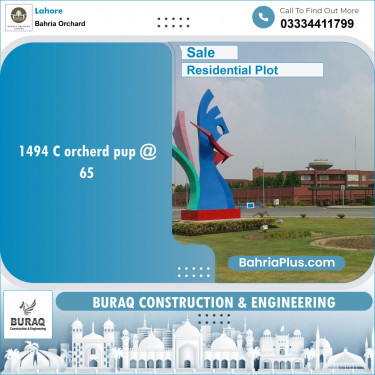 Residential Plot for Sale in Bahria Orchard, Lahore - (BP-126518)
