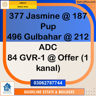 Residential Plot for Sale in Bahria Town, Lahore - (BP-126611)