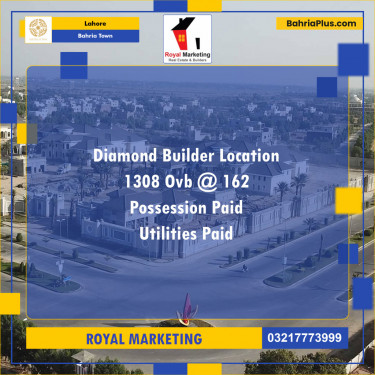 Residential Plot for Sale in Bahria Town, Lahore - (BP-126991)