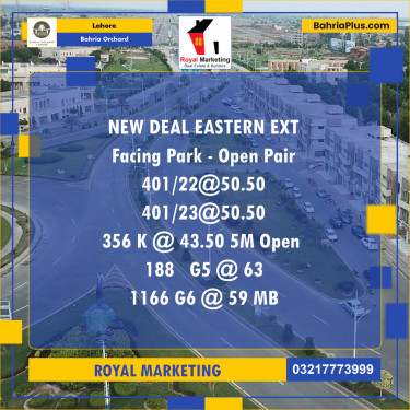 Residential Plot for Sale in Bahria Orchard, Lahore - (BP-126995)