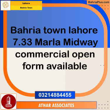 Residential Plot for Sale in Bahria Town, Lahore - (BP-127034)