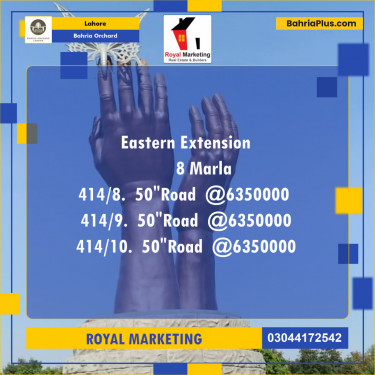 Residential Plot for Sale in Bahria Orchard, Lahore - (BP-127311)