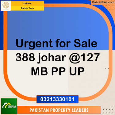Residential Plot for Sale in Bahria Town, Lahore - (BP-127495)