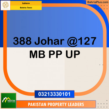 Residential Plot for Sale in Bahria Town, Lahore - (BP-127553)