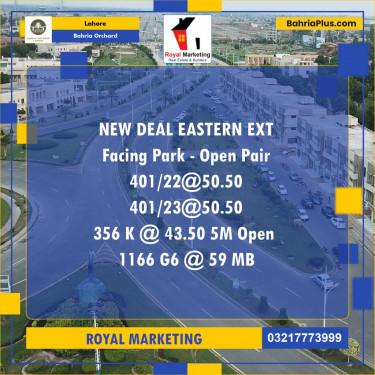 Residential Plot for Sale in Bahria Orchard, Lahore - (BP-127590)