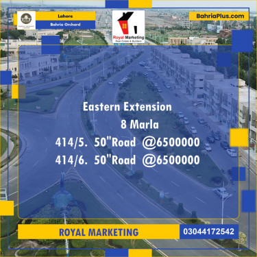 Residential Plot for Sale in Bahria Orchard, Lahore - (BP-127687)