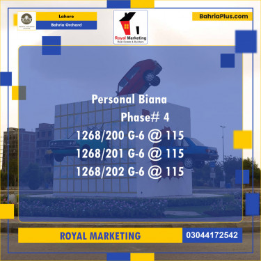 Residential Plot for Sale in Bahria Orchard, Lahore - (BP-127693)