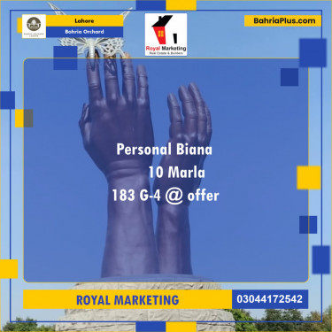 Residential Plot for Sale in Bahria Orchard, Lahore - (BP-127723)