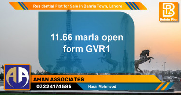 Residential Plot for Sale in Golf Phase 1 -  Bahria Town, Lahore - (BP-127978)