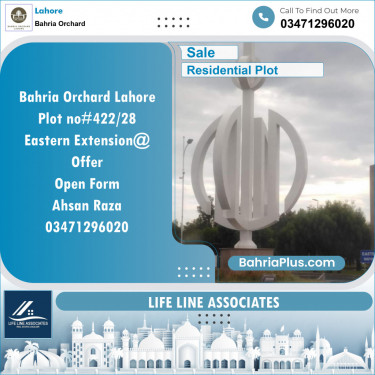 Residential Plot for Sale in Bahria Orchard, Lahore - (BP-128154)