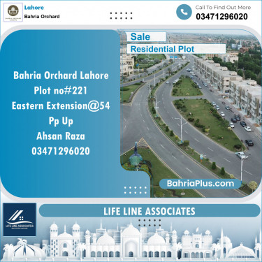 Residential Plot for Sale in Bahria Orchard, Lahore - (BP-128159)