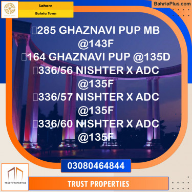 Residential Plot for Sale in Bahria Town, Lahore - (BP-128324)