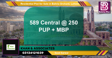 Residential Plot for Sale in Bahria Orchard, Lahore - (BP-128467)