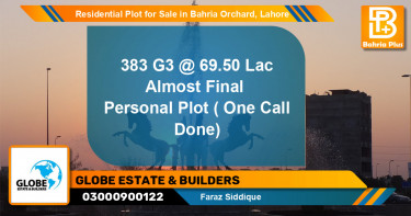 Residential Plot for Sale in Bahria Orchard, Lahore - (BP-128700)