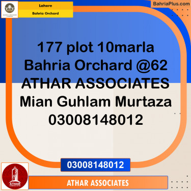 Residential Plot for Sale in Bahria Orchard, Lahore - (BP-129100)