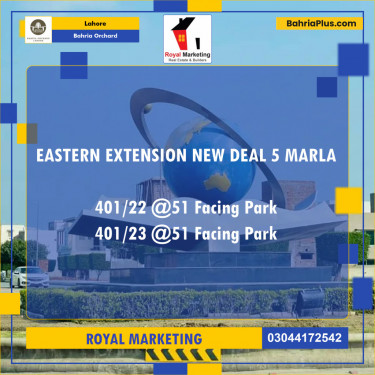 Residential Plot for Sale in Bahria Orchard, Lahore - (BP-129289)