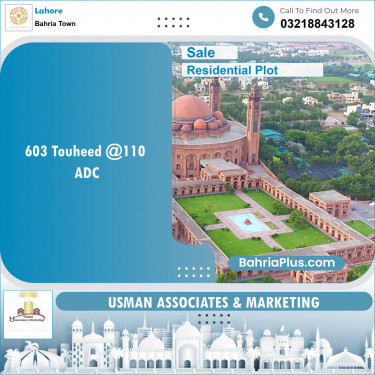 Residential Plot for Sale in Sector F - Tauheed Block -  Bahria Town, Lahore - (BP-129290)