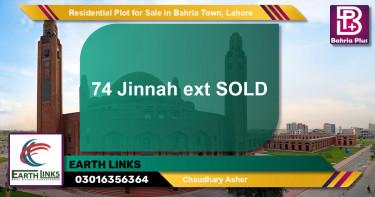 Residential Plot for Sale in Bahria Town, Lahore - (BP-129433)