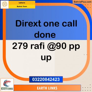 Residential Plot for Sale in Bahria Town, Lahore - (BP-129675)