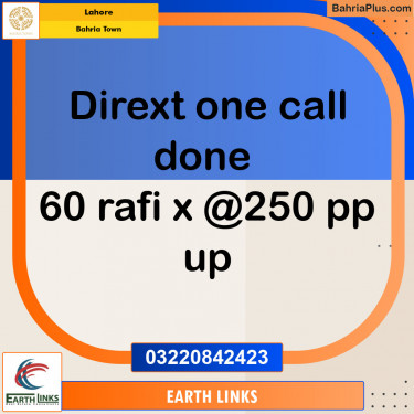 Residential Plot for Sale in Bahria Town, Lahore - (BP-129677)