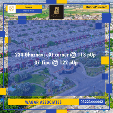 Residential Plot for Sale in Bahria Town, Lahore - (BP-129685)