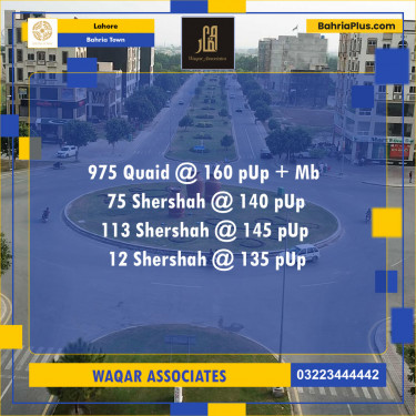 Residential Plot for Sale in Bahria Town, Lahore - (BP-129774)