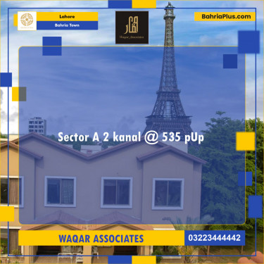 Residential Plot for Sale in Bahria Town, Lahore - (BP-129776)