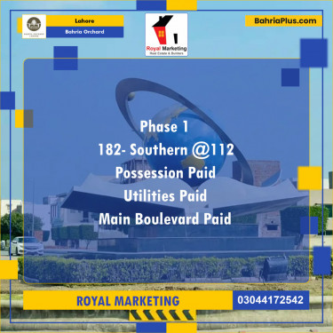 Residential Plot for Sale in Bahria Orchard, Lahore - (BP-129831)