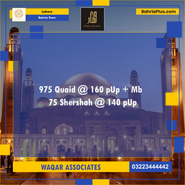 Residential Plot for Sale in Bahria Town, Lahore - (BP-129881)
