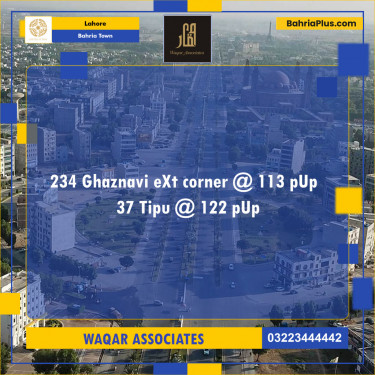 Residential Plot for Sale in Bahria Town, Lahore - (BP-129883)