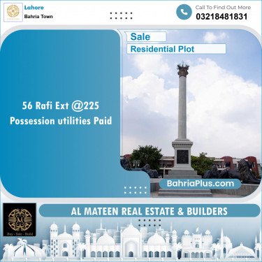 Residential Plot for Sale in Bahria Town, Lahore - (BP-129908)